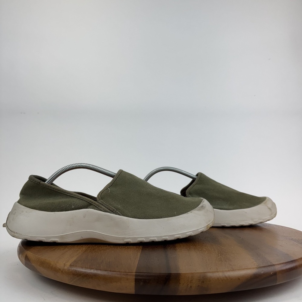 Mens Soft Science Drift Green Canvas Comfort Casual Platform Sneakers Size 10‎ M